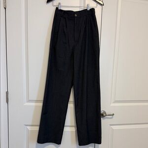 Reformation Mason Pants in Charcoal